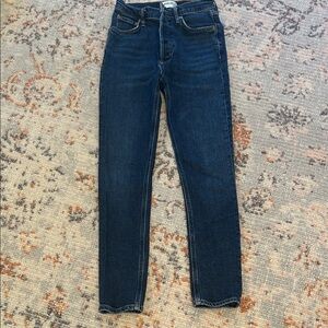 Agolde Dark Blue Skinny Jeans